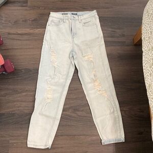 Target Wild Fable white washed mom jeans